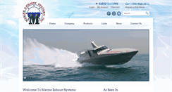 Desktop Screenshot of marine-exhaust.com
